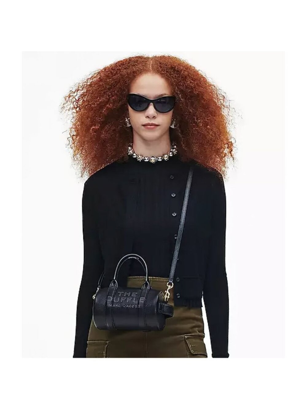 Marc Jacobs Women's The Mini Duffle Bag Black OS - Picture 2 of 14